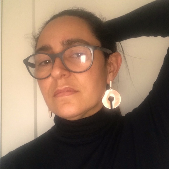 BCBGeneration Jewelry - PRIVATELY SOLD!!! BCBGeneration open form dangling earrings